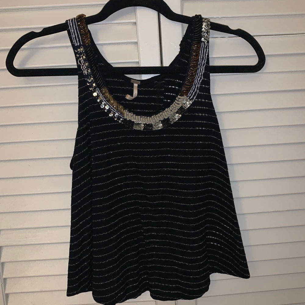 Free people embellished tank top
